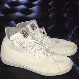 Vans retro high tops size(8.5)